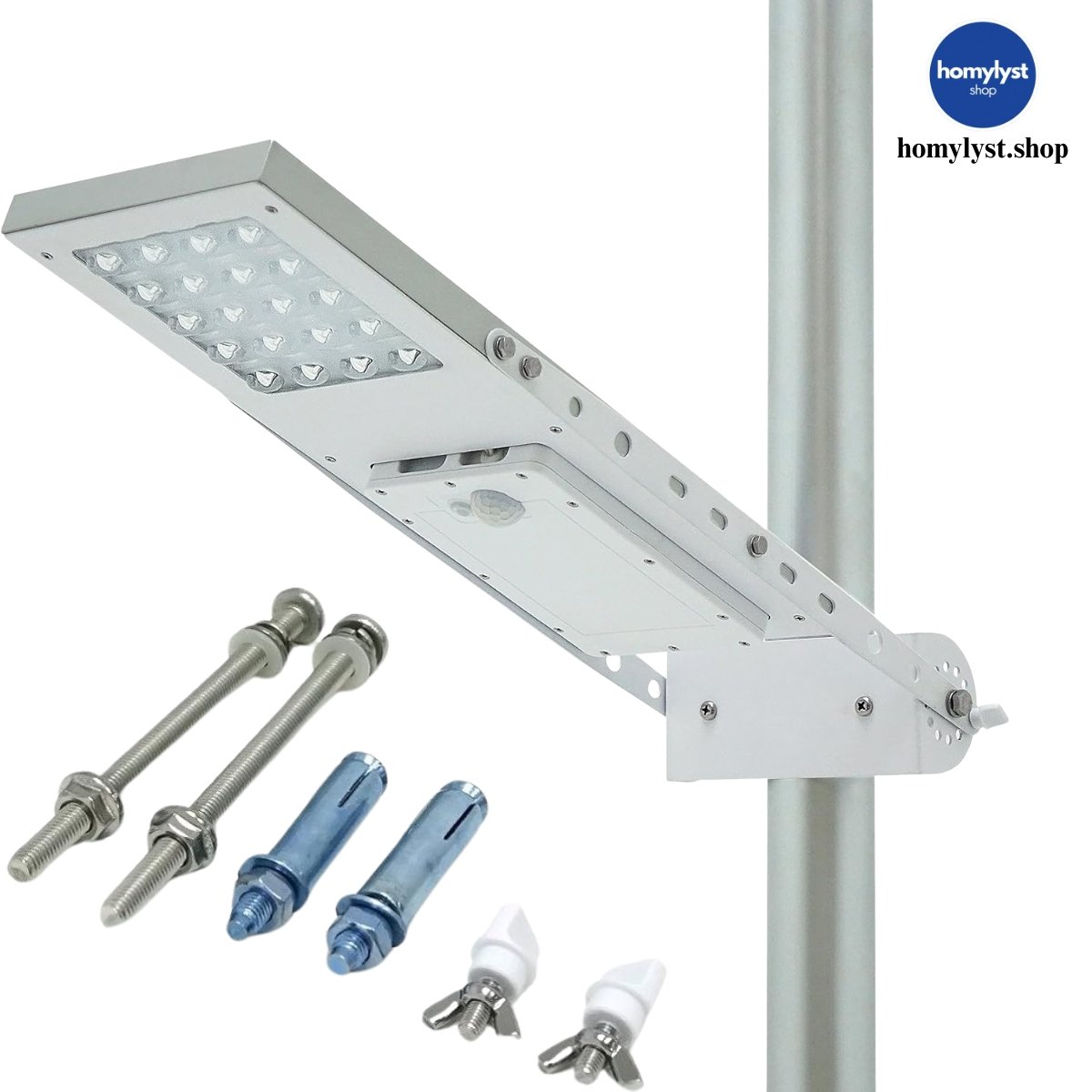 Lampy solarne 2x1 z czujnikiem ruchu i pilotem